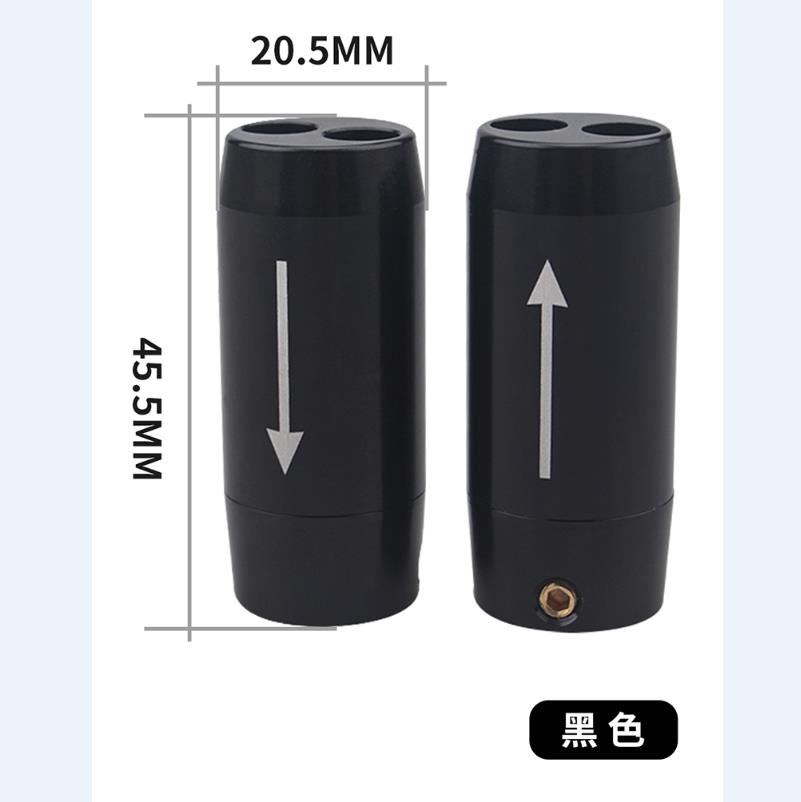 Audio Splitter Y - 4pcs HiFi Aluminium Y Splitter Speaker