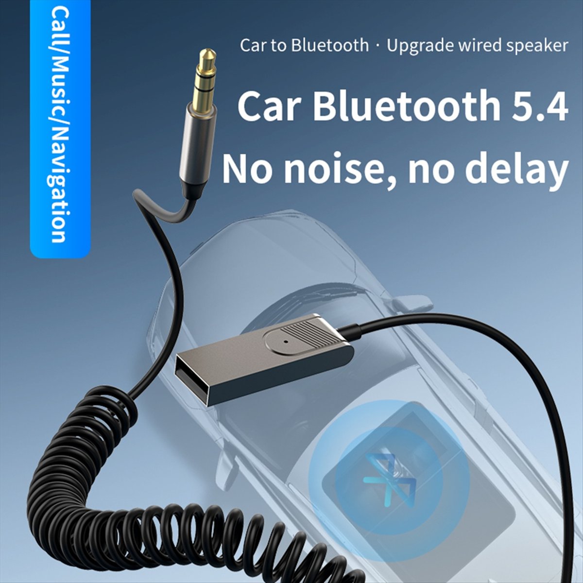 A85P AUX Car Bluetooth 5.4 Rec - Bluetooth Adapter Receiver 评论和价格
