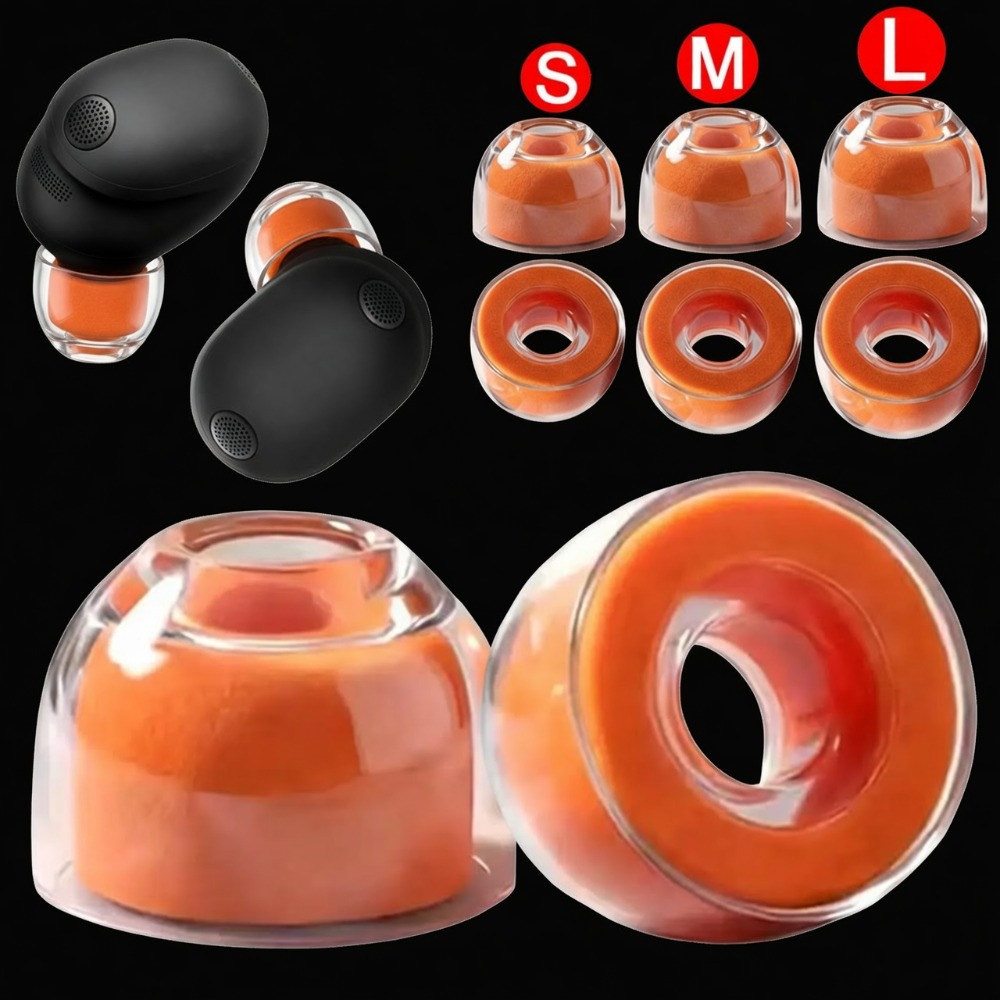 S/M/L Silicone+Memory Foam Ear - Earphone Foam Tip 评论和价格