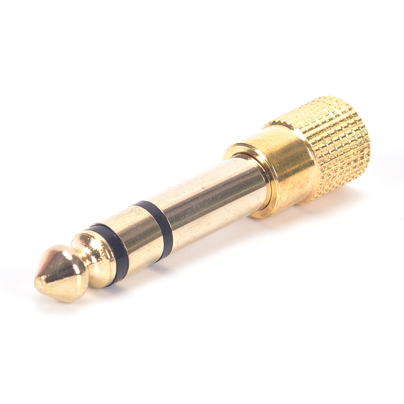 1pc 6.35 Male To 3.5 Female St - Cable Extension 3.5 评论和价格